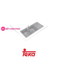 Chậu rửa Teka Maestro STONE 80B-TG 2B 1D-Grey