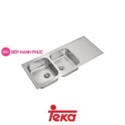 Chậu rửa Teka Total CLASSIC 2B 1D lắp nổi 2 hộc rửa và 1 bàn chậu 7 Chậu rửa Teka Total CLASSIC 2B 1D