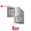 Chậu rửa Teka Total ANGULAR 2B lắp nổi 2 hộc rửa + 1 bàn chậu 2 Chậu rửa Teka Total ANGULAR 2B