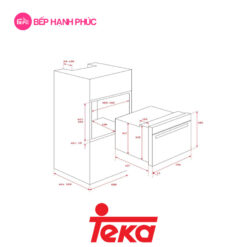 Lò nướng âm tủ Teka total HSB 615