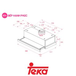 Máy hút mùi đảo Teka Easy TL 6420