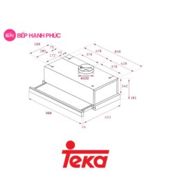 Máy hút mùi đảo Teka Easy TL 9310