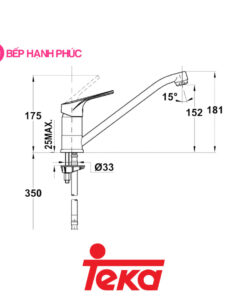 Vòi rửa Teka Easy MTP 913