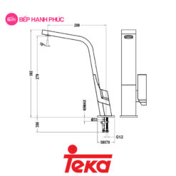Vòi rửa Teka Total IC 915