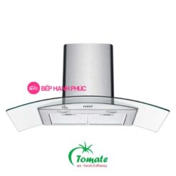 Máy hút mùi Tomate TOM 3159 - 90cm vòng kính cong nút bấm cơ