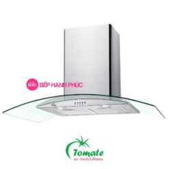 Máy hút mùi Tomate TOM 3159 - 90cm vòng kính cong nút bấm cơ