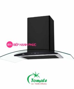 Máy hút mùi Tomate TOM 3159B-T7 - 70cm mặt kính cong cảm ứng chạm