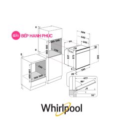 Lò nướng Whirlpool W7 OS4 4S1 P - âm tủ 73 lít 28 Lò nướng Whirlpool W7 OS4 4S1 P - âm tủ 73 lít