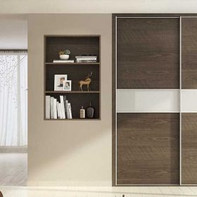 Tủ quần áo cửa kéo Melamine vân gỗ TQA-K-20-01