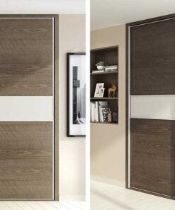 Tủ quần áo cửa kéo Melamine vân gỗ TQA-K-20-01